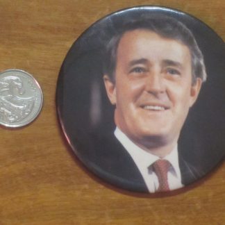 1988 Brian Mulroney PC Party Election Button w/pic