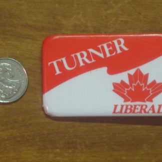 1988 John Turner Liberal Party Election Button