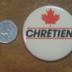 Jean Chretien Button