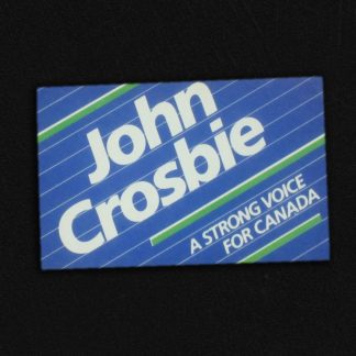 John Crosbie Leadership Sticker