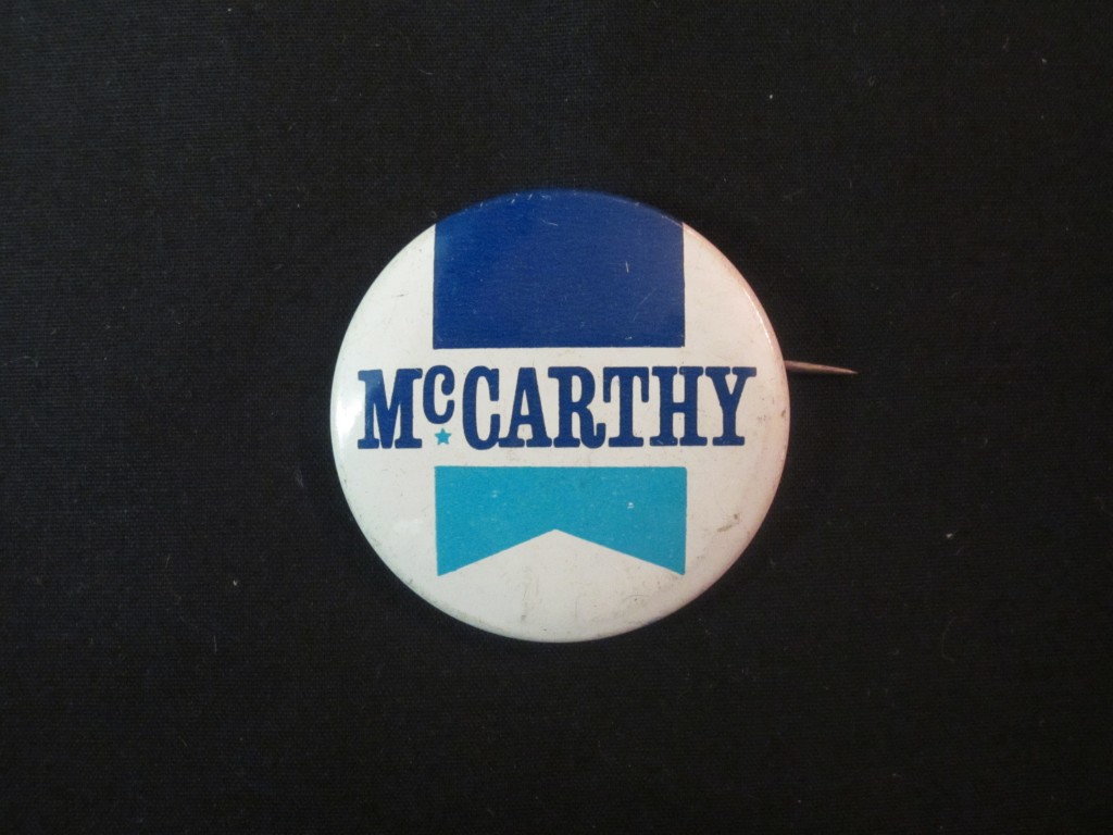 1968 Eugene Mccarthy Democratic Primaries Button Bills Political Shoppe