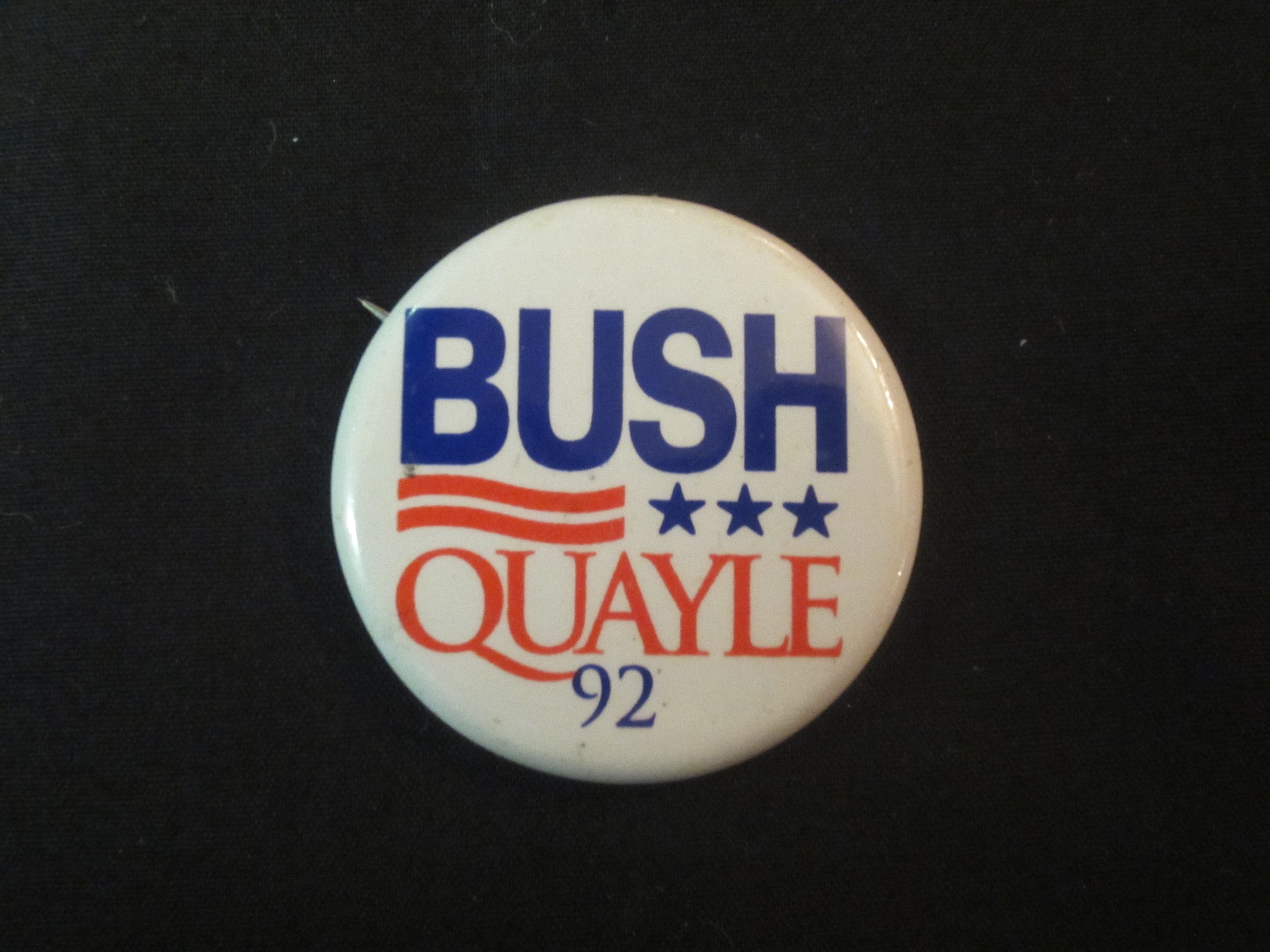 1992 George Bush Re-Election Button – Bill’s Political Shoppe