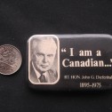 1979 John Diefenbaker Memorial Error Button - Image 2