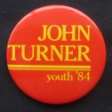 1984 Liberal Leadership John Turner Button