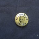 1964 Barry Goldwater Election Button