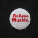 1972 Edmund Muskie Primaries Button