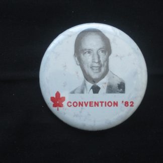 1982 Pierre Trudeau Liberal Convention Button