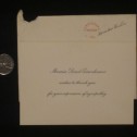 1969 Mamie Eisenhower Thank You Card w/Envelope - Image 2