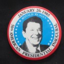 1985 Ronald Reagan Inauguration Button