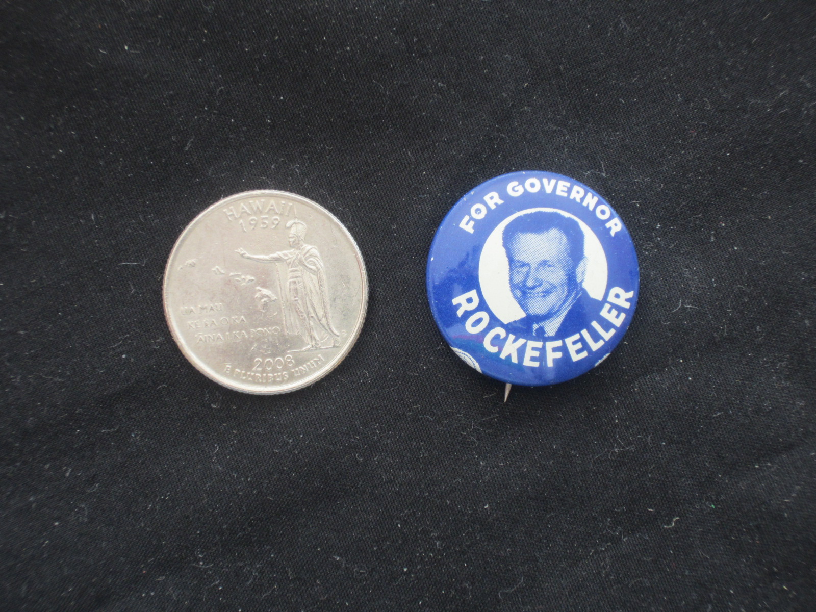 1958 Nelson Rockefeller NY Election Button – Bill’s Political Shoppe