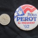 1992 Ross Perot Election Button - Image 2