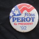 1992 Ross Perot Election Button