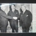 1948 William Lyon Mackenzie King & Louis St. Laurent Press Photo