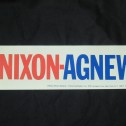 1968 Richard Nixon Election Bumper Sticker
