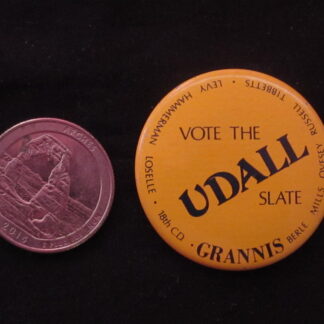 1976 Morris Udall Democratic Primaries Button - Image 2