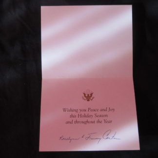 Jimmy Carter Centre Christmas Card - Image 4