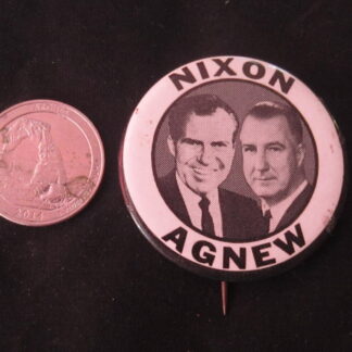 1968 Richard Nixon Election Button - Image 3