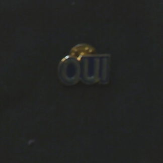1995 Quebec Referendum Yes/Oui Lapel Pin