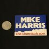 Ontario PC Party Leader Mike Harris Promotional Button - Image 2