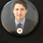 2019 Liberal Party Leader Justin Trudeau Election Button