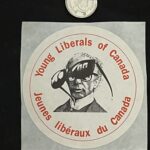 Young Liberals of Canada Sticker with Sir Wilfrid Laurier - Image 2