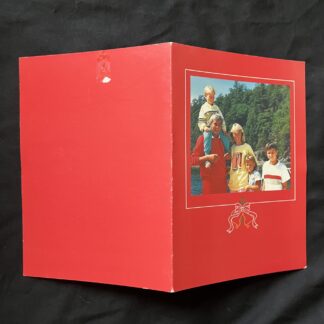 Ontario Liberal Party Leader & Premier David Peterson Christmas Card