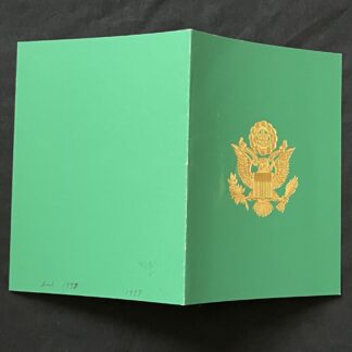 1965 Vice-President Hubert Humphrey Christmas Card