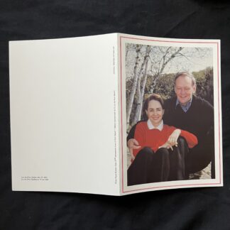 Jean Chretien Christmas Card