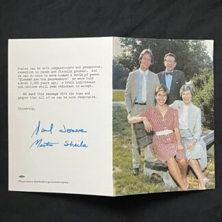 1983 Senator Paul Simon Christmas Card