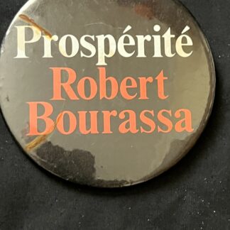 1983 Quebec Liberal Leadership Robert Bourassa Button
