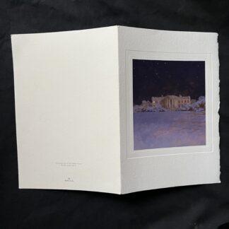 1981 Ronald Reagan White House Christmas Card